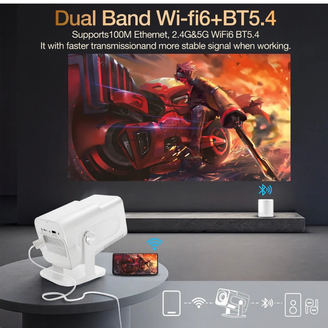 HD Projector + Retro Console | 10,000 Games Included