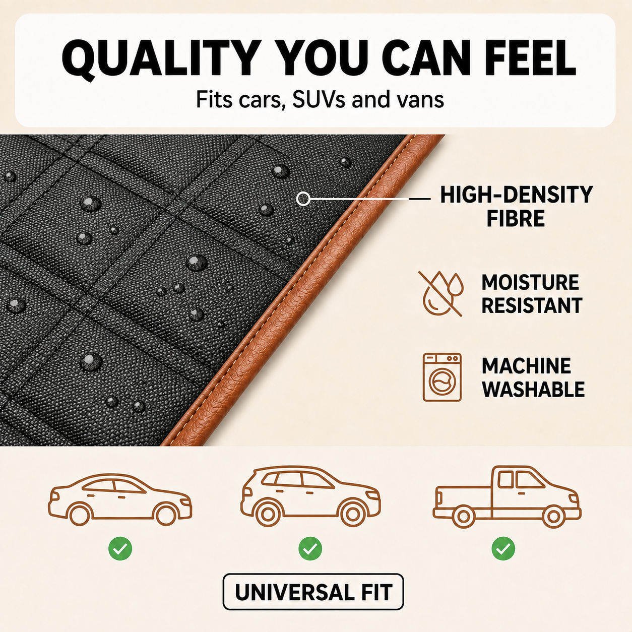 Waterproof Dog Car Seat Cover